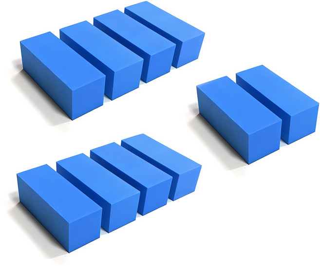 타노스 순정형 빅 스펀지 도어가드, 블루, 10개