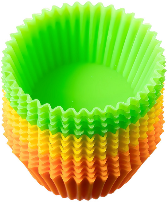 코멧 키친 실리콘 베이킹 컵 80ml, 1세트