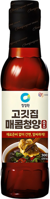 청정원 고깃집 매콤청양소스, 300g, 1개