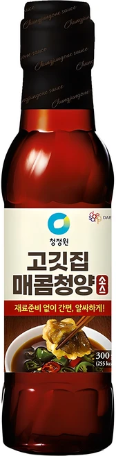 청정원 고깃집 매콤청양소스, 300g, 1개 - 쿠팡