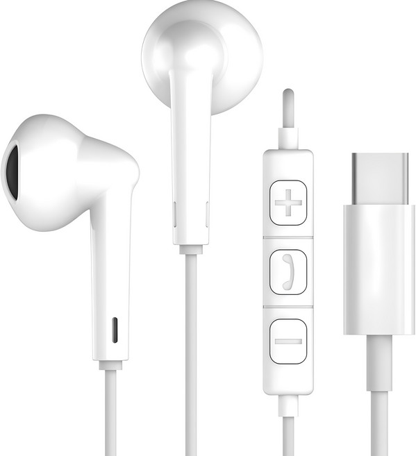 아이리버 C타입 오픈형 줄꼬임 방지 컴퓨터 노트북 애플 삼성 호환 유선이어폰 ISE-21C 화이트