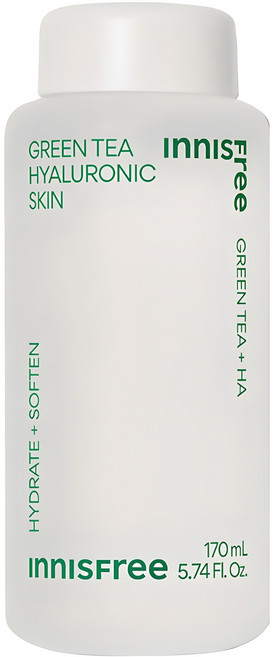 [비건뷰티] 이니스프리 그린티 히알루론산 스킨, 170ml, 1개