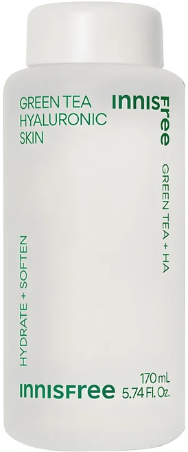 [비건뷰티] 이니스프리 그린티 히알루론산 스킨, 170ml, 1개 - 쿠팡