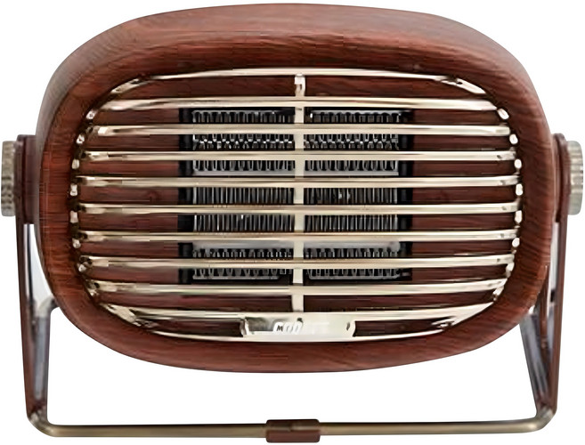 코드26 미니 팬히터, CODE-PTCF500BR, 월넛브라운