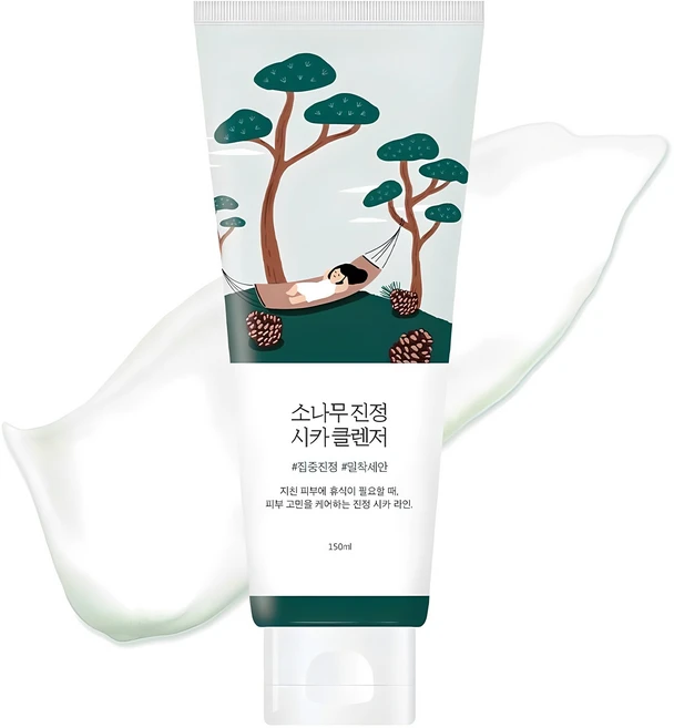 라운드랩 소나무 진정 시카 클렌저, 150ml, 1개 - 쿠팡
