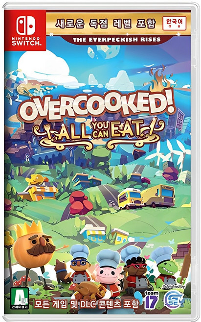 닌텐도 스위치 오버쿡 올유캔잇 한글판