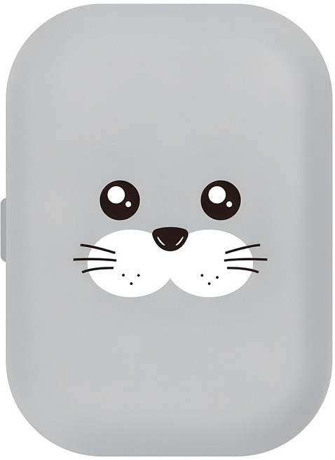 수아하우스 UVC LED 충전식 휴대용 칫솔 살균기, SAC-H01D, 그레이