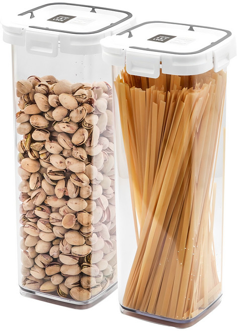 창신리빙 스카이락 잡곡통 5호, 그레이, 2개