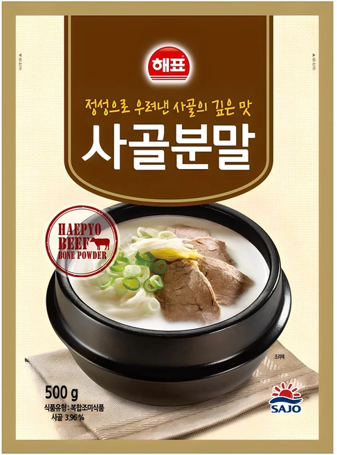 해표 사골분말, 500g, 1개 - 쿠팡