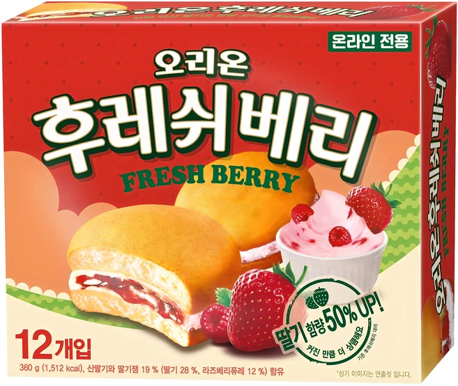 후레쉬베리 딸기, 360g, 1개 - 쿠팡