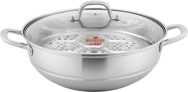 퀸센스 올스텐 IH 잔치팬, 34cm, 1개