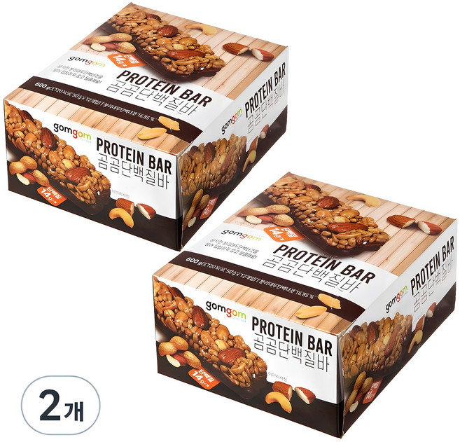 곰곰 단백질바, 600g, 2개