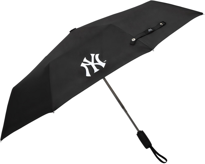 MLB NY 심플로고 3단 자동우산 + 커버세트
