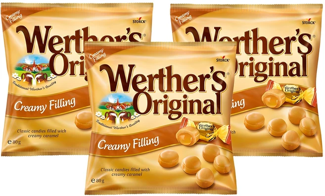 웨더스오리지날 크리미필링 캔디, 80g, 3개 - 쿠팡