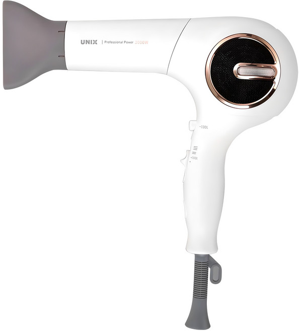 유닉스 전문가용 헤어 드라이어 2000W, UN-B1977, 혼합색상