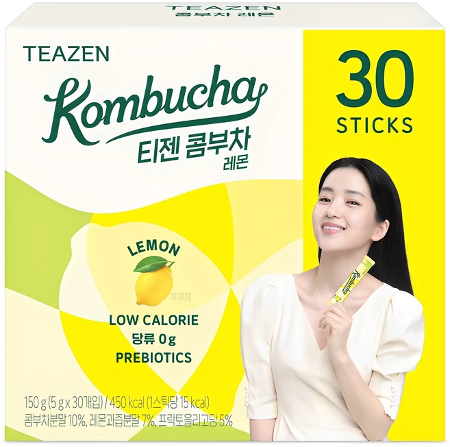 티젠 콤부차 레몬, 5g, 30개입, 1개 - 쿠팡