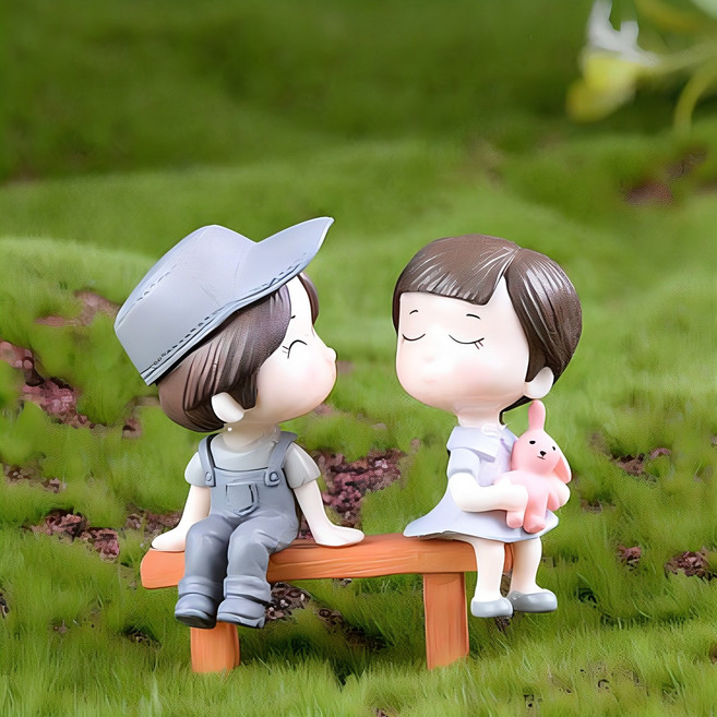 의자 커플 피규어, 그레이