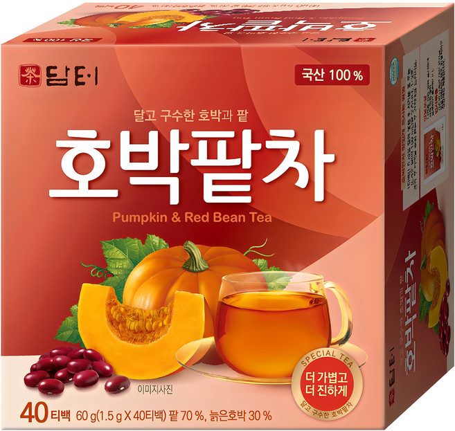 담터 호박팥차, 1.5g, 40개입, 1개