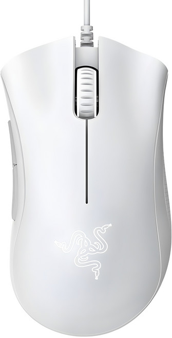 레이저 DeathAdder Essential 유선마우스, RZ01-0385, 화이트