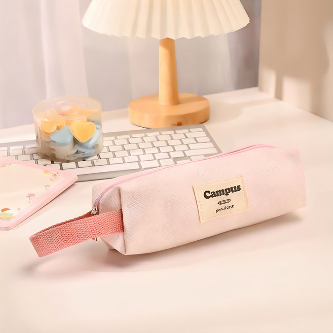 캔디 베이직 필통, 핑크, 1개