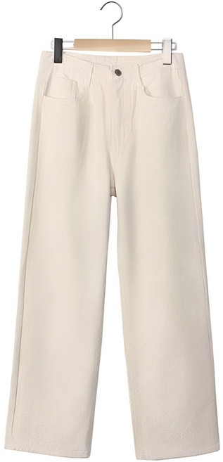 여성용 어던티 와이드 코튼 팬츠 PT8512K1A