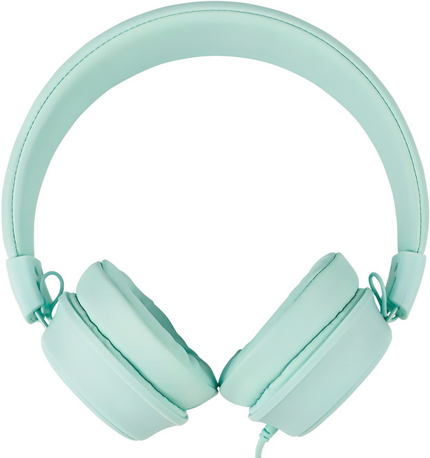 라이키드 학습용 청력보호 접이식 어린이 헤드폰, 민트, LIK-HP01