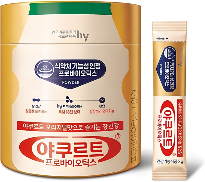에치와이 야쿠르트 프로바이오틱스 유산균, 120g, 1개 - 쿠팡