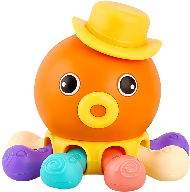 캐스비 플레이 딸깍 문어신사 2361, 혼합 색상, 1개