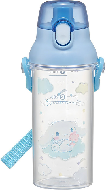 스케이터 휴대용 계량물병 PSB5TRC, 시나모롤, 480ml, 1개