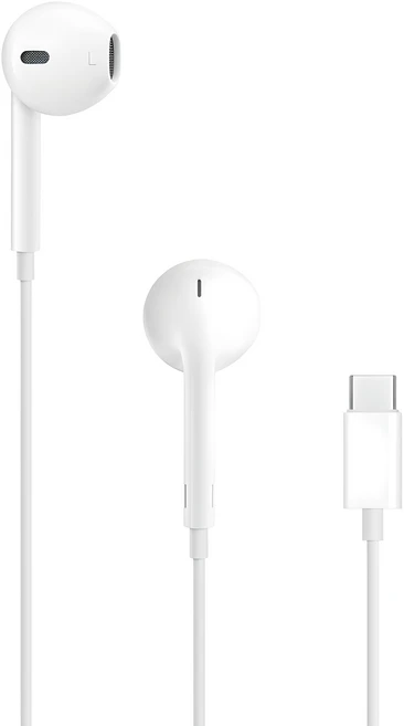 Apple USB-C 커넥터 EarPods, MYQY3ZP/A, 화이트 - 쿠팡