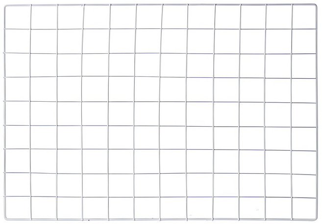 인테리어 메쉬 망 65x45cm, 1개, 화이트