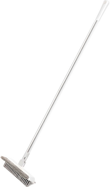 생활공식 3 in 1 롱 스탠드 바닥 청소솔, 화이트, 1개