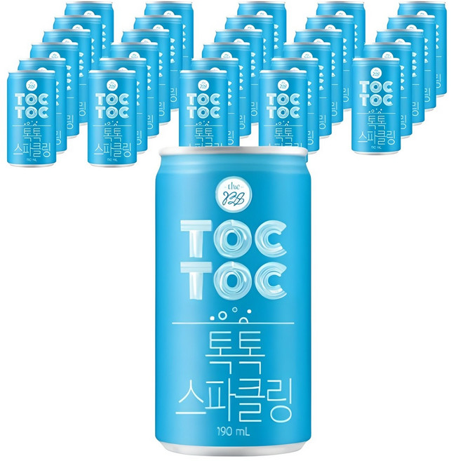 더비나인 TOCTOC 톡톡 스파클링, 190ml, 30개
