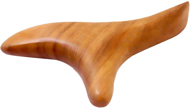 메오 우드 마사지 장미목 삼각 괄사, 1개