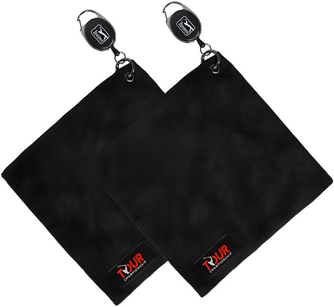 PGA투어 챔피언십 패치 릴타올 2p, 블랙, 2개