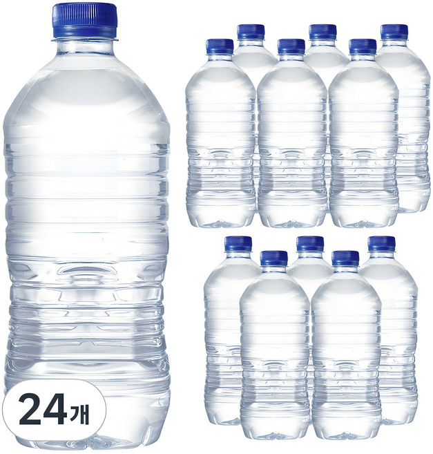 먹는샘물산수 에브리데이 산수 무라벨, 1L, 24개