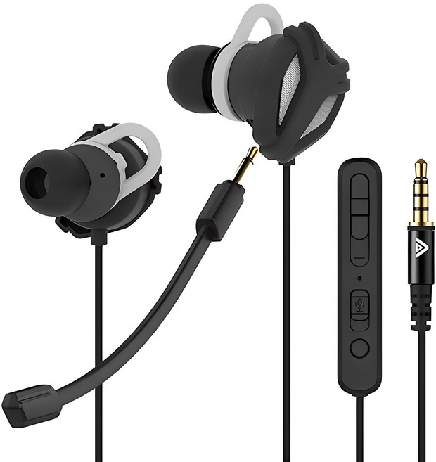 사운드판다 SPE-G9 Light 게이밍 유선 이어폰, black