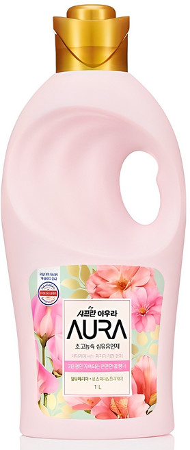 아우라 초고농축 섬유유연제 윌 유 메리 미 본품, 1L, 1개