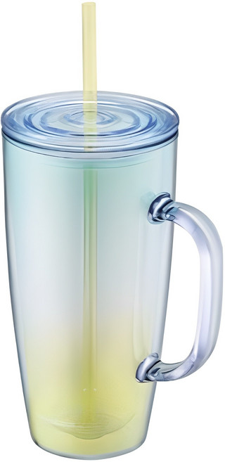 락앤락 데일리 핸들 콜드컵, 옐로우, 720ml, 1개