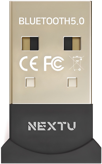 넥스트유 블루투스5.0 USB 동글, NEXT-204BT, 혼합 색상