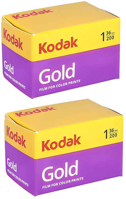 코닥 골드 200 36컷, 2개