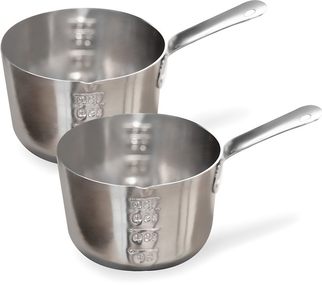 리본제이 스텐 소스 계량컵, 180ml, 2개