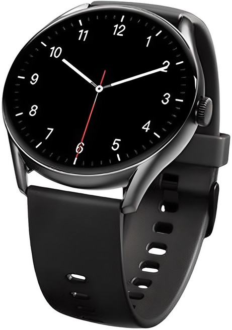 QCY 스마트워치 GT PRO, 블랙, 5.2cm, 블루투스