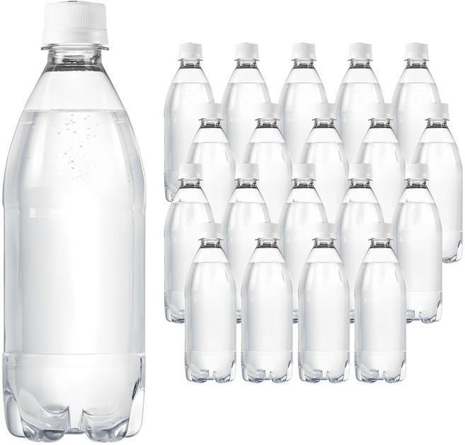 탐사 아쿠아 스파클링 플레인, 20개, 500ml