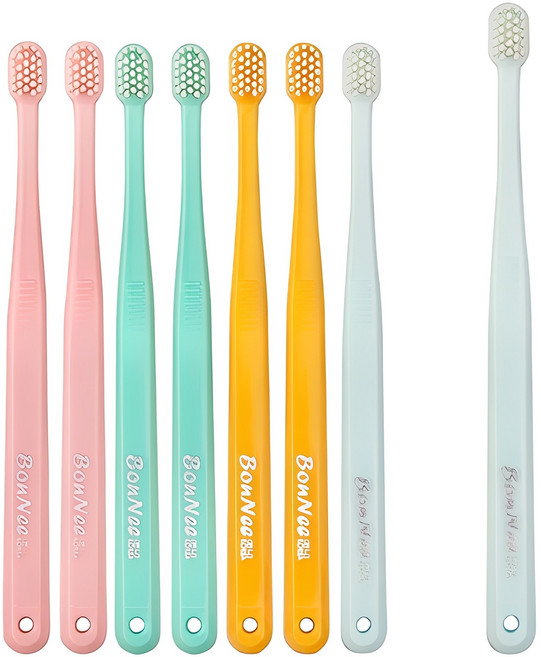 본니 저녁 칫솔 107, 1개, 8개입