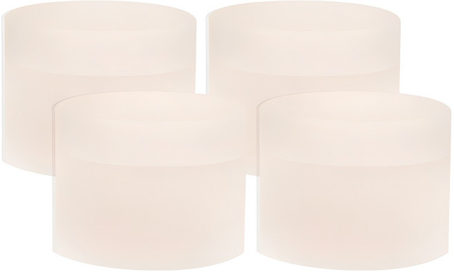 제이루 크림/이중케이스 화장품 용기 50g, 혼합 색상, 4개