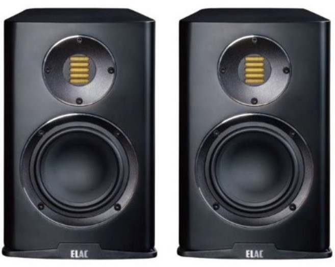 書架式喇叭 - 高音質家用音響 沉浸式聽覺體驗, 黑, ELAC BS243.4