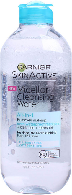 GARNIER 卡尼爾 防水彩妝可用卸妝水, 1瓶, 400ml