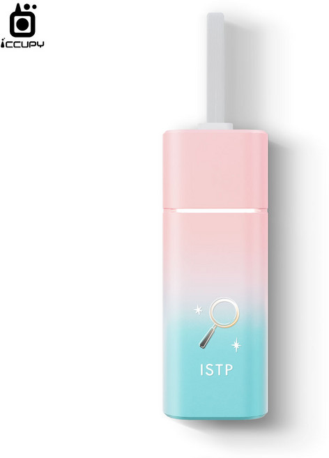 iCCUPY 黑占科技 Mood小日子 雙充電頭口袋行動電源 MBTI手繪金屬系 輕巧便攜, 棉花糖