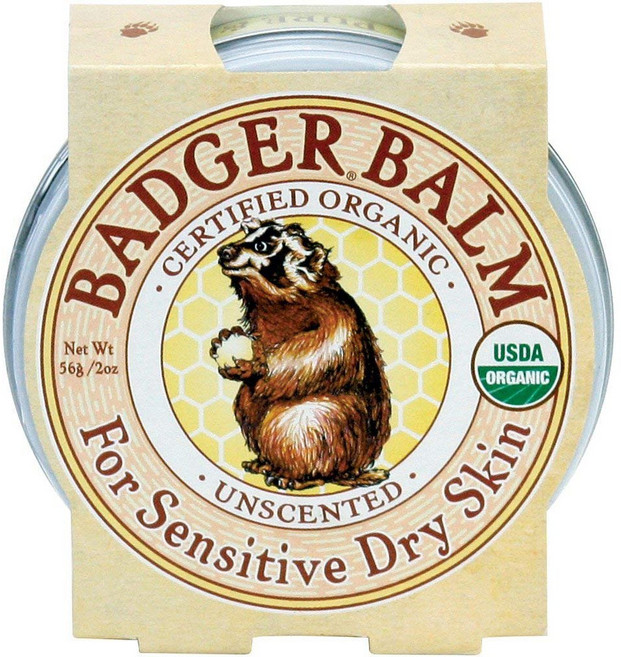 BADGER 無香精獾膏 敏感&乾性皮膚適用, 1個, 56g